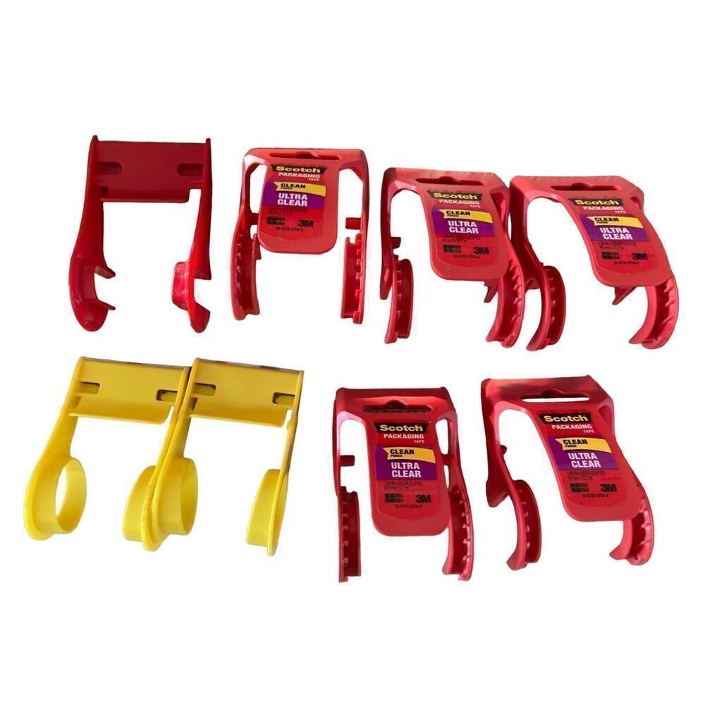Lot of 8 Packing Tape Dispensers Business Office Ecom